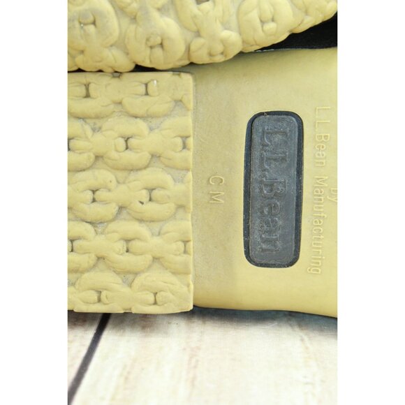 LL Bean 10" Signature Waxed Canvas Maine Hunting Shoe Steel Shank 7 M - Picture 8 of 10